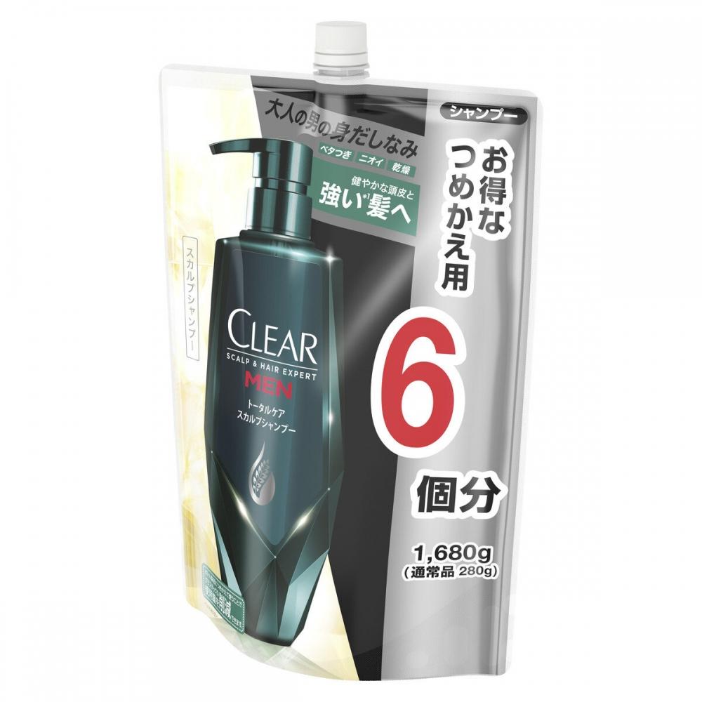 Clear For Men Shampoo Refill Clear For Men Shampoo Refill 1680g