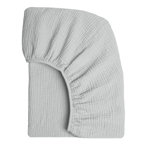 Baby Cradle Sheet Solid Color Elastic Edge Easy Installation Fits Oval Round Rectangular Hourglass Mattresses