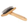 Macrame Slicker Comb with Hole   Bag Cushion Finely Polished Bamboo Cleaning Slicker Brush for Pet Tapestry