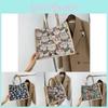 Large Capacity Fashionable Canvas Tote Bag For High School Students In Panda Design