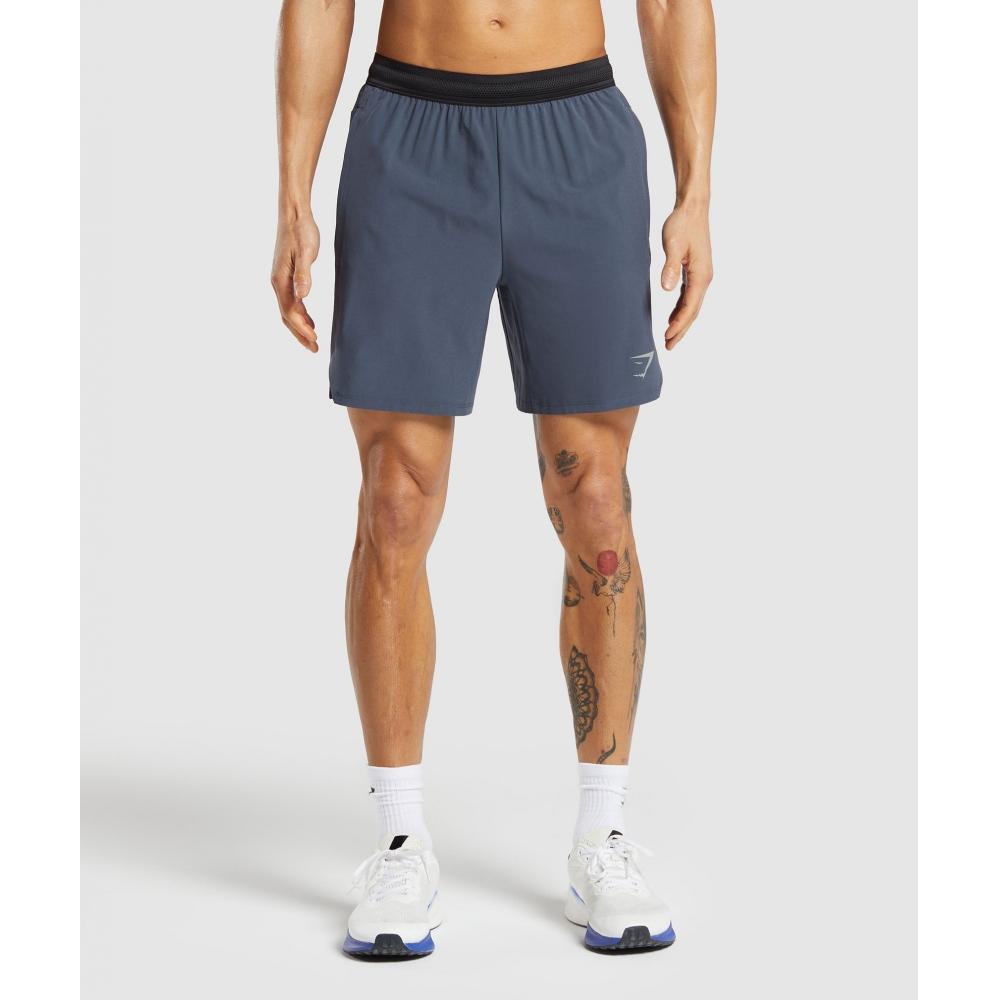 

Gymshark Speed 7 Shorts Titanium Blue A5a9c Ucmq XS