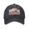 Maya The Bee Denim Fabric Cap Casual Baseball Caps Adjustable Hat Summer Unisex Baseball Hats