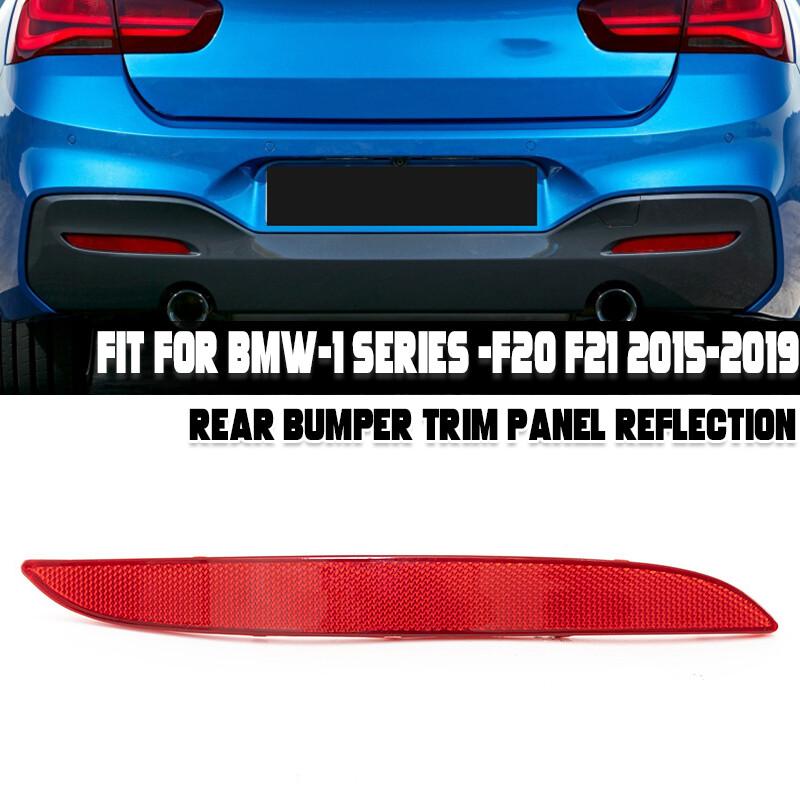 1X Right Rear Bumper Reflector Tail Light Lens For BMW F21 F20 2015-2019 M Sport