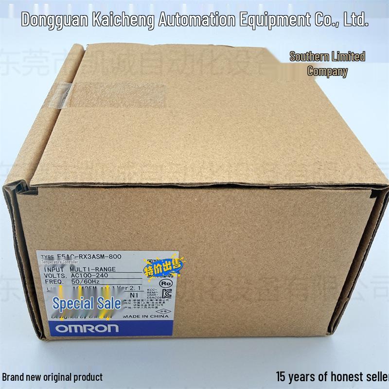 Omron E5AC-RX3ASM-800 Temperature Controller, 96×96mm, Relay Output, In Stock