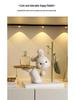 Resin Lucky Cat Key Holder for Children's Room & Entrance