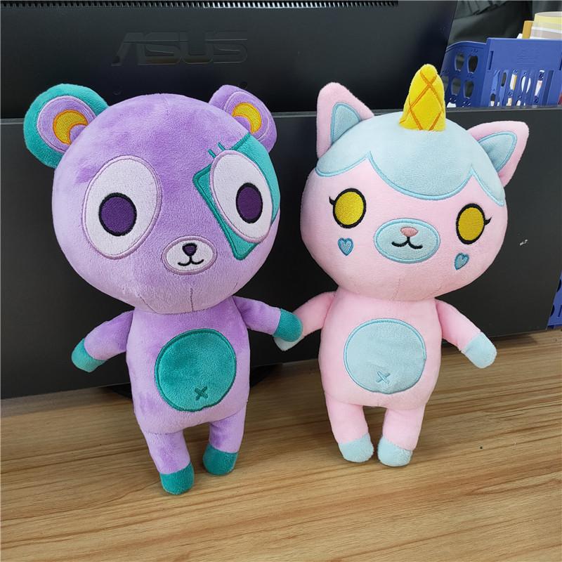 25cm Funneh Plush Toy Its The Krew Merch Teddy Bear Stuffed Dolls Cartoon Animals Plushie Pillow Itsfunneh Peluche Birthday Gift