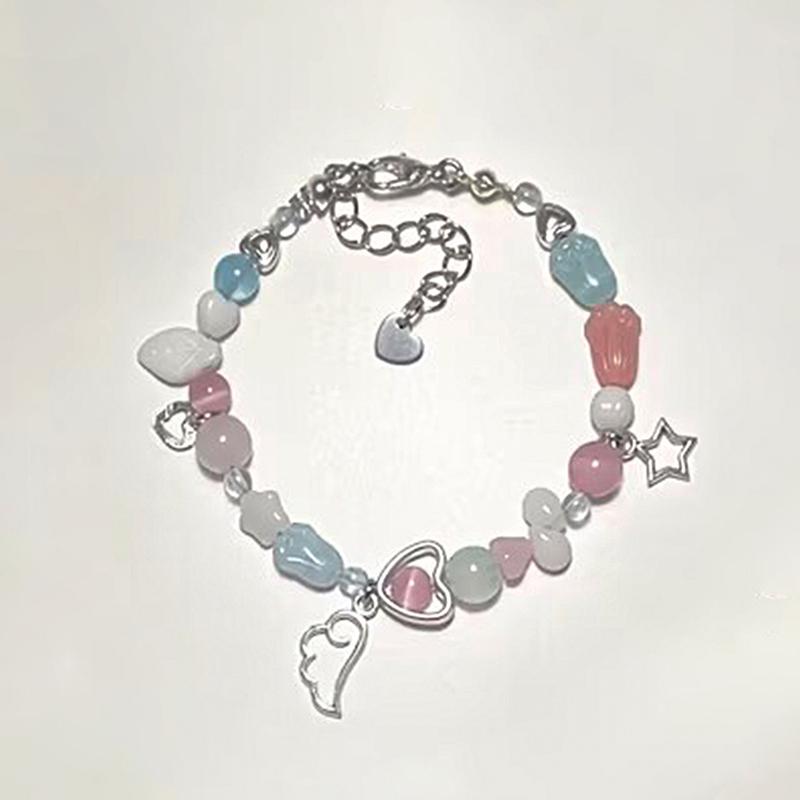 

Ручной работы любовь пятиконечная звезда цветок бабочка браслет из бисера женский браслет-подвеска вечерние ювелирные аксессуары подарок