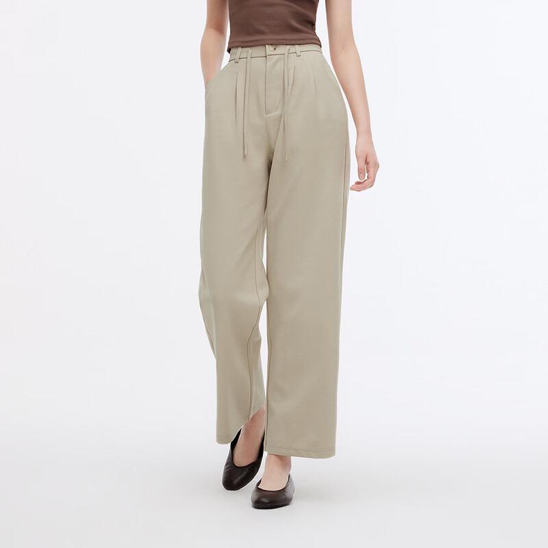 Semir Women's Pleated Loose Wide-Leg Casual Pants