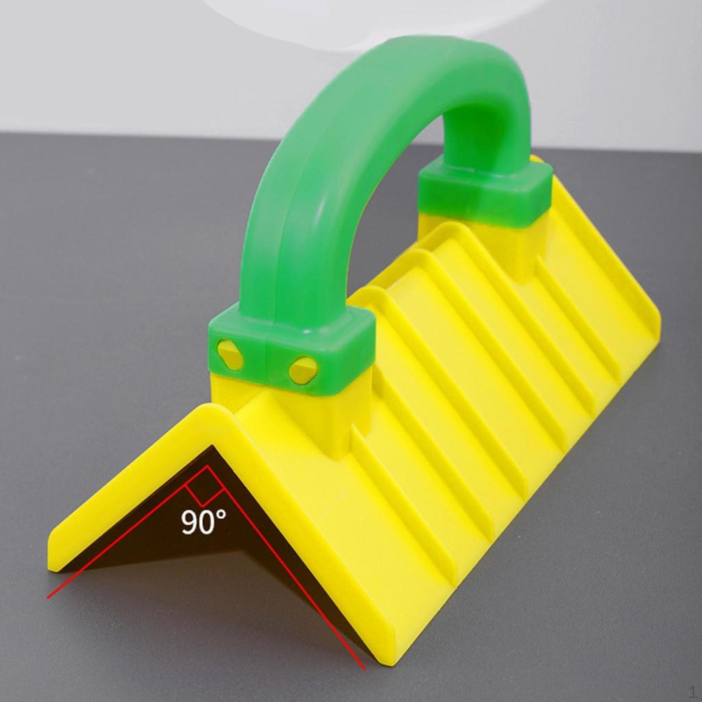 Concrete Edger for Drywall Corners, Professional Corner Trowel with Grip Handle