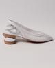 Perforated Sandals Krula 2732211 36 White Leather Textile