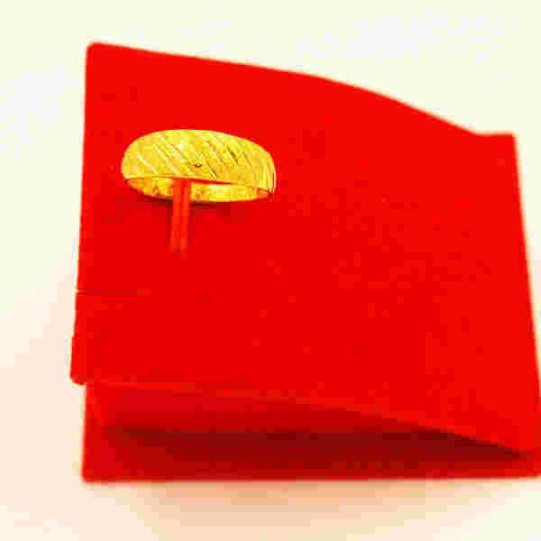 

Вьетнамское золотое кольцо для женщин: Не выцветает, подходит ко всем стилям, регулируемое отверстие Meteor Shower Ring