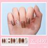 1 Sheet Nail Stickers Nail Strips Self-Adhesive DIY Nail Art Perfect for Nail Enthusiasts and Professional Manicurists