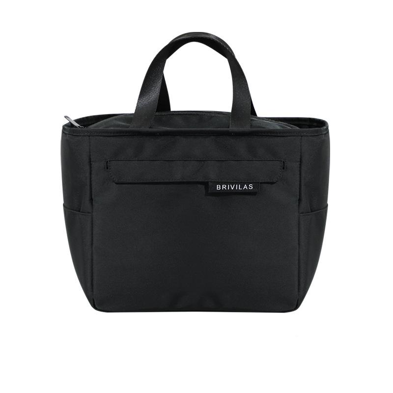 Zipper Thermal Lunch Bag Bento Box Insulated Cooler Tote Bags Picnic Travel Portable Food Storage Container For Women Children