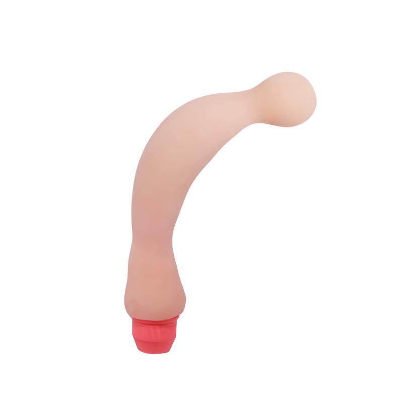 Natural Color Vibrating Dildo 22 Cm