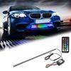 22inch 48LED RGB Car Scanner Knight Rider Strobe Flash Light Rgb Flash Rhythm Recognition Light Strip with Remote Control