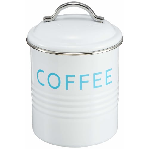 Sato Metal Industry SALUS Storage Container Barnett Canister White Coffee