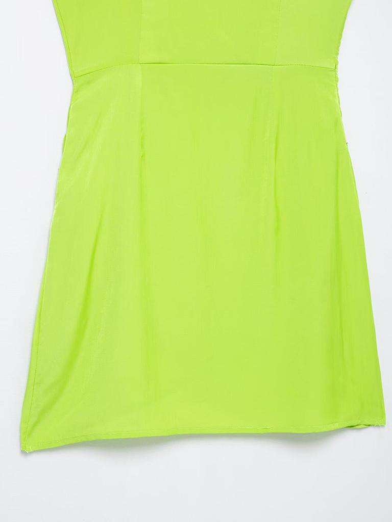 2025 Spring Women's European & American Style Fashion Simple Shirt Dress