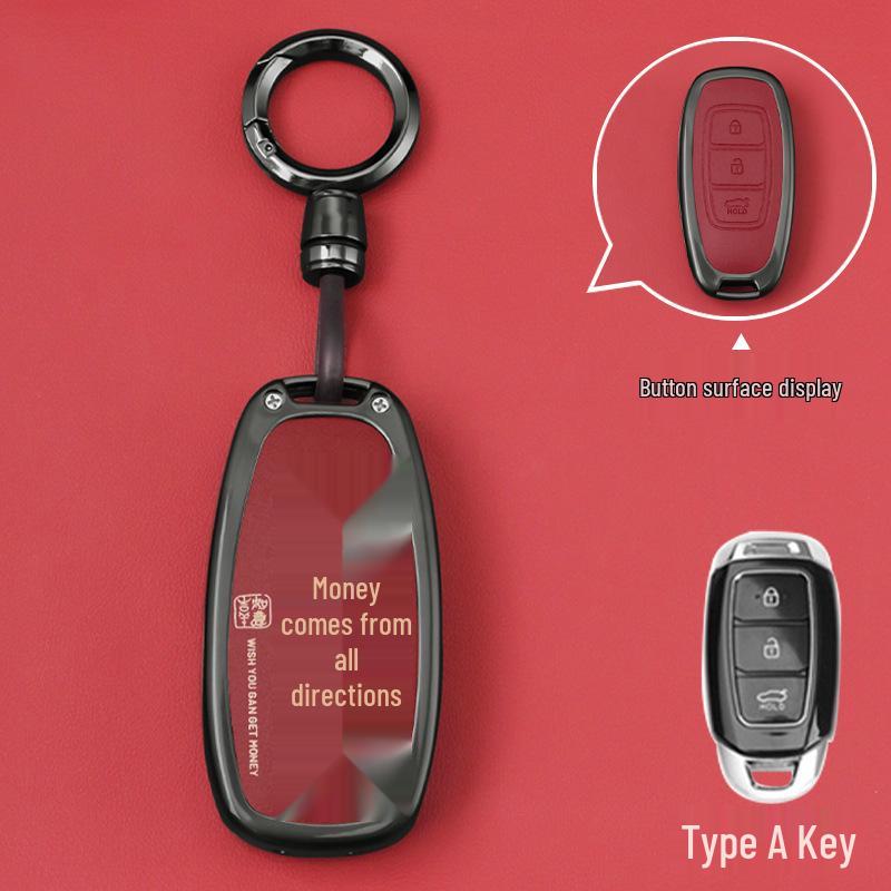 Compatible Key Cover for Hyundai ix35, Langdong Elantra, Mingtu, Yue Dong, Ruina, Yueliang, Festa, and Shengda Cars