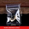 Sacchetto Sigillante Autoadesivo in PVC Spesso Altamente Trasparente Sacchetto per Imballaggio e Conservazione Usato per Gioielli Spille Anelli Braccialetti Ferramenta Pezzi Fatti a Mano Tasche