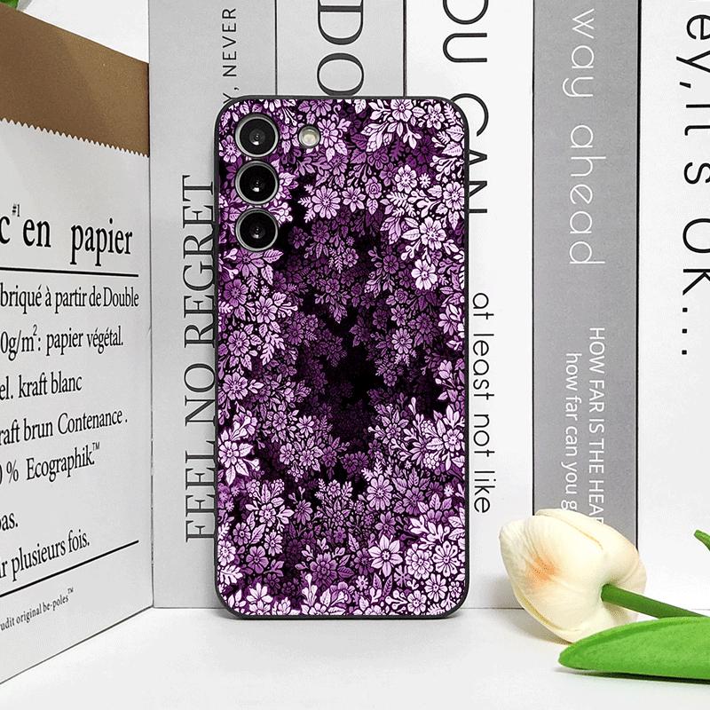Retro Colorful Flower Phone Case for Motorola Moto Edge 50 Fusion 40 30 Neo G34 E14 G75 G85 G54 Pro 5G Floral Pattern Soft Cover