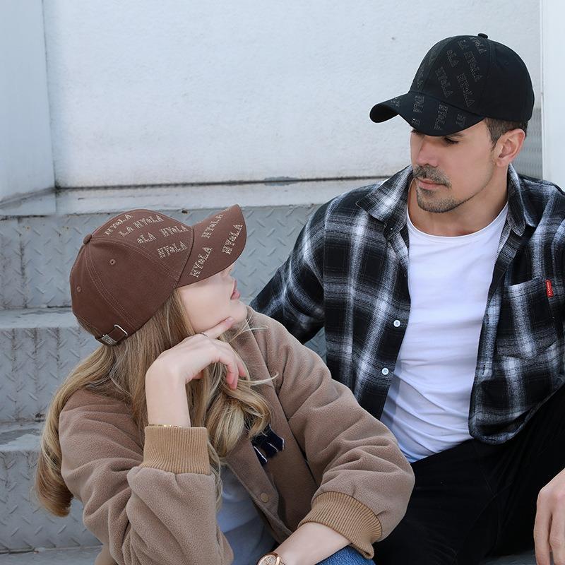 New Hot Diamond Ball Baseball Cap Sports Sunscreen Men's and Women's Sun Hats Breathable Versatile Casual Duck Tongue