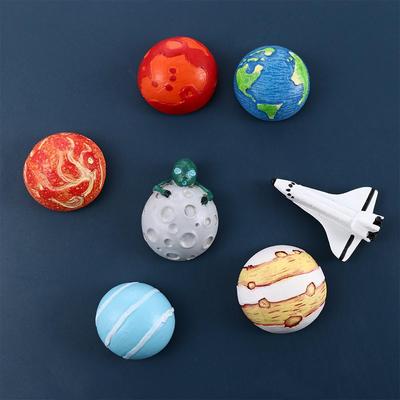 Planet Merkur Kühlschrank Zuhause Universum Magnetisch Küche Nachrichten Aufkleber Notizhalter Tafel Aufkleber Kühlschrankmagnete