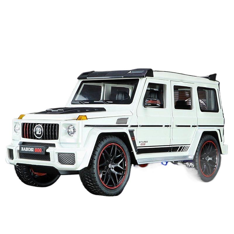 1/18 Mercedes Benz G800 Ordinary Version Without Spray Alloy SUV Diecast Model Collection Ornament Fine Birthday Gift for Friend