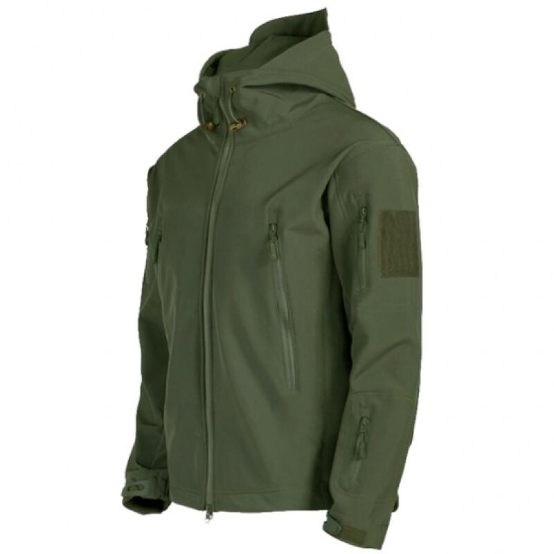 Herren Militärjacken Herren Soft Taktische Wasserdichte Windjacke Herren Armee Kampfjacke Herren Kapuzen Bomberjacken