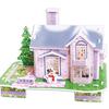 Kids 3D Stereo Puzzle Cartoon House Castle Building Model DIY Handmade Early Learning Educational Toys Gift for Children