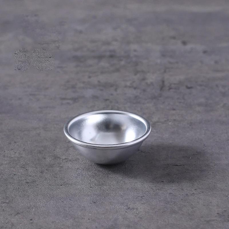 Практичная форма для десерта Daifuku, форма для выпечки торта, форма для выпечки снежка, форма для моти, 3D-алюминиевый шар