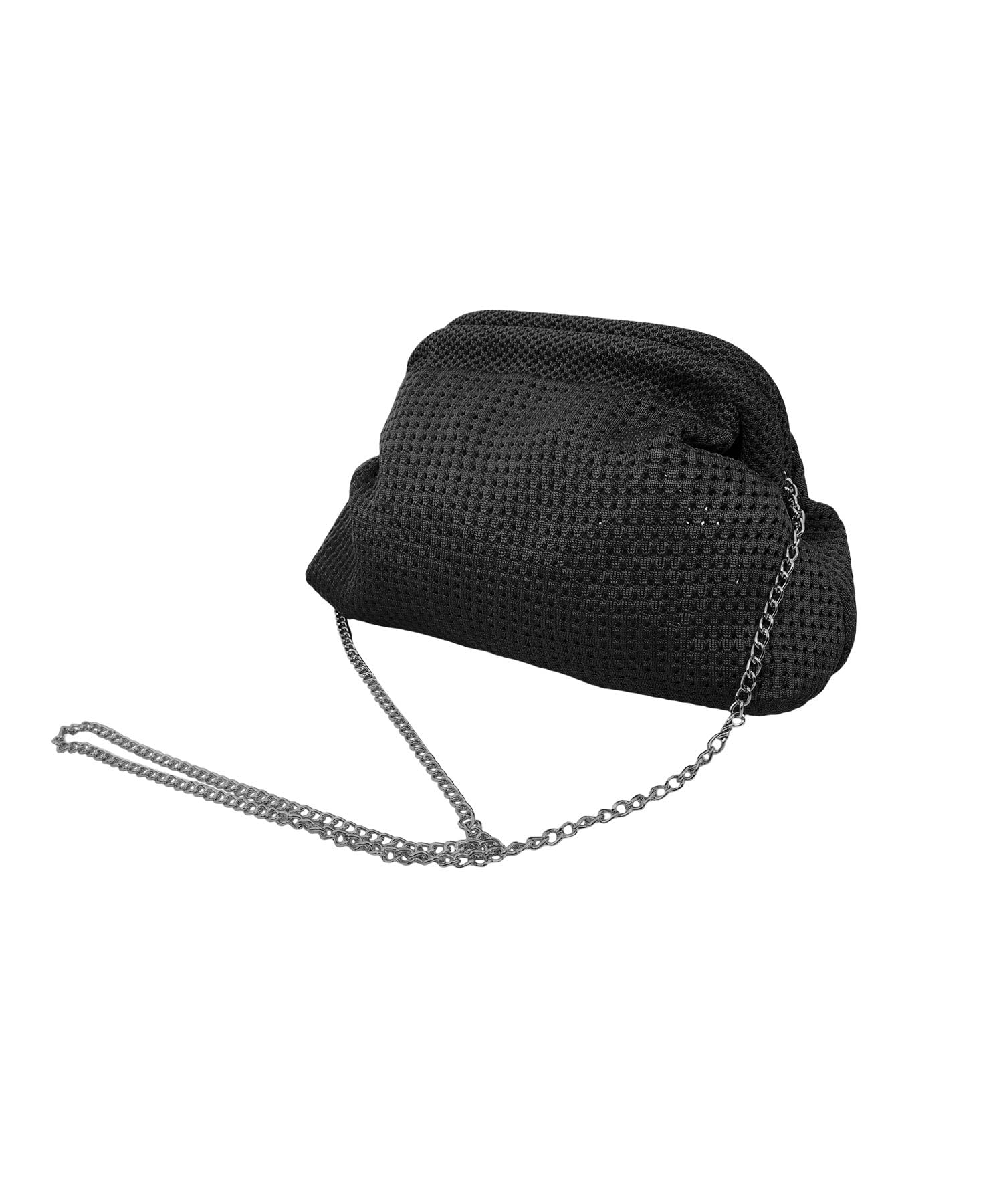 

Kobe Lettuce Mesh Purse Bag with Chain Shoulder Strap for Women, Fall, Winter, Spring, and Summer, Shoulder Bag, Party Bag, Clutch Bag, Mini Bag,