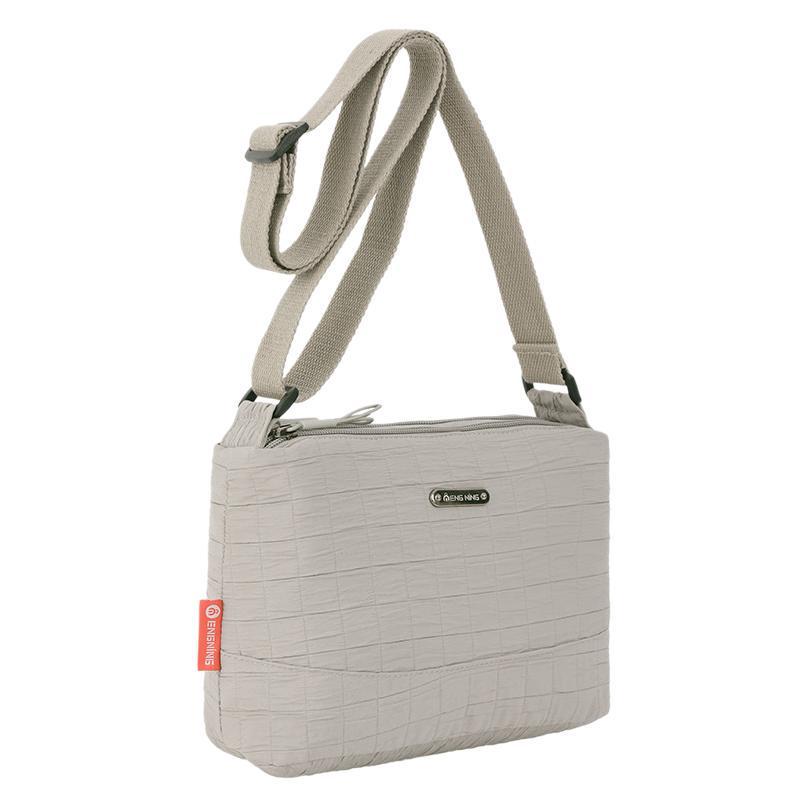 Bolsa de Viagem Feminina de Nylon de Grande Capacidade 2024 - Bolsa Mensageiro de Ombro Leve e Moderna