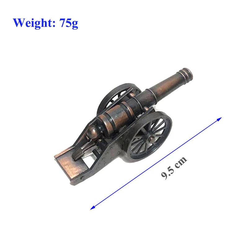 Decorative Metal Cannon Military Civil War Artware Artillery Desktop Decoration Sandtable Arms Ornament Arsenal Sandbox Armament