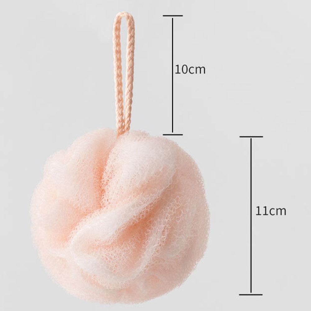 5PCS Mesh Flower Shower Sponge - Bath Ball Scrubber for Body Cleaning