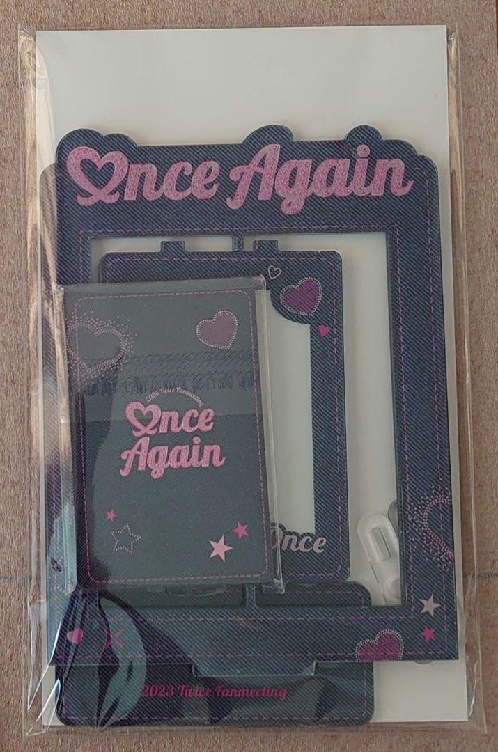 

[USED] TWICE Once Again Acrylic Photo Card Stand