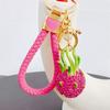Creative Bling Rhinestone Watermelon Fine Workmanship Portable Bag Pendant Fashion Jewelry Decor Gift For Friends Bag Charm