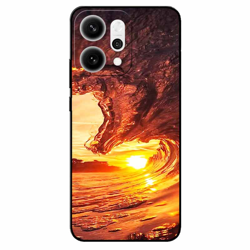 For Oppo Reno14 Pro/ Reno14 5G Case Black TPU Silicone Back Cover Case For Reno14 Pro 5G PKZ110 Bumper Phone Funda Reno14 PLA110