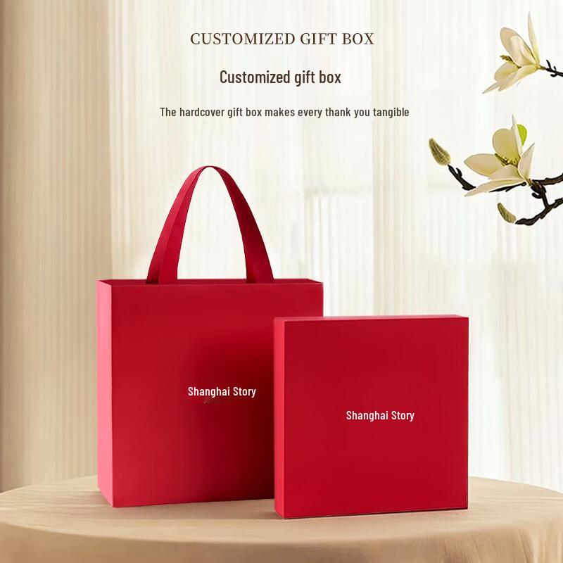 Shanghai Story Wool Silk Scarf Shawl Gift Set