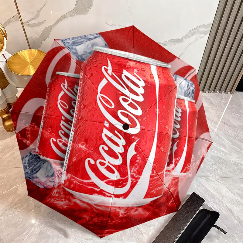 Christmas Gift Halloween Theme Bear Truck Coca Cola umbrella is suitable for all seasons, including home travel and outdoor activities Y19