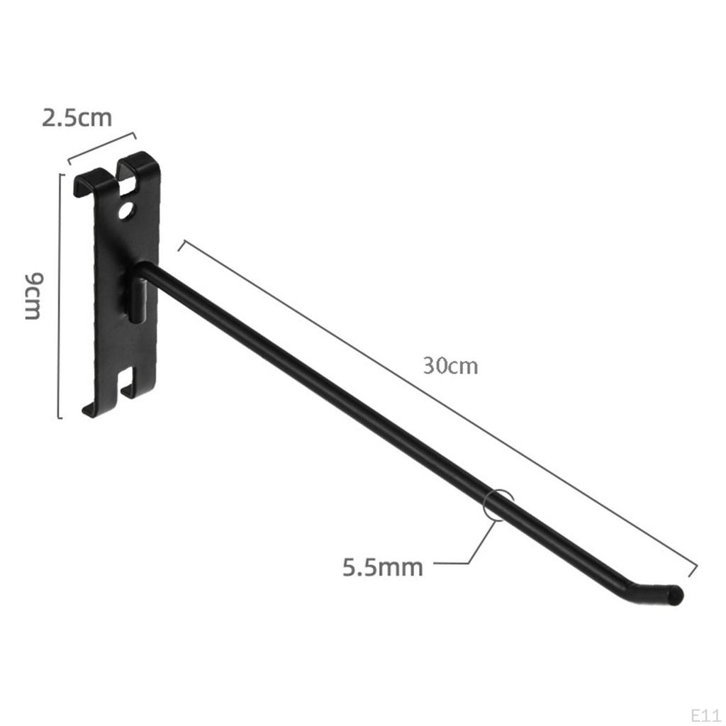 Metallhaken zur Gitterwandorganisation
