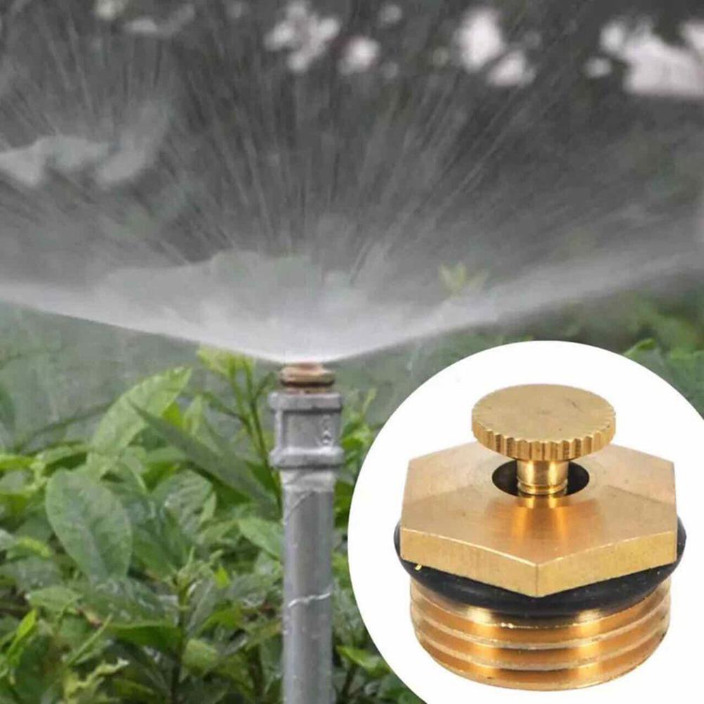 8/20Pcs G12 Brass Tiny Sprinkler Nozzles 360-degree Adjustable Horizontal Spray Nozzles Garden Irrigation Watering Tools