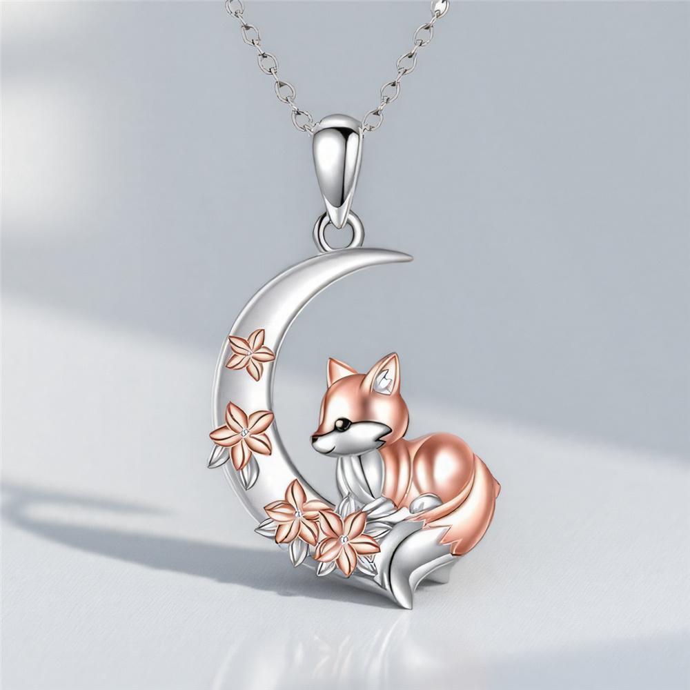 

Luxury Female Crystal White Zircon Stone Pendant Necklace Vintage Gold Color Wedding Jewelry For Women