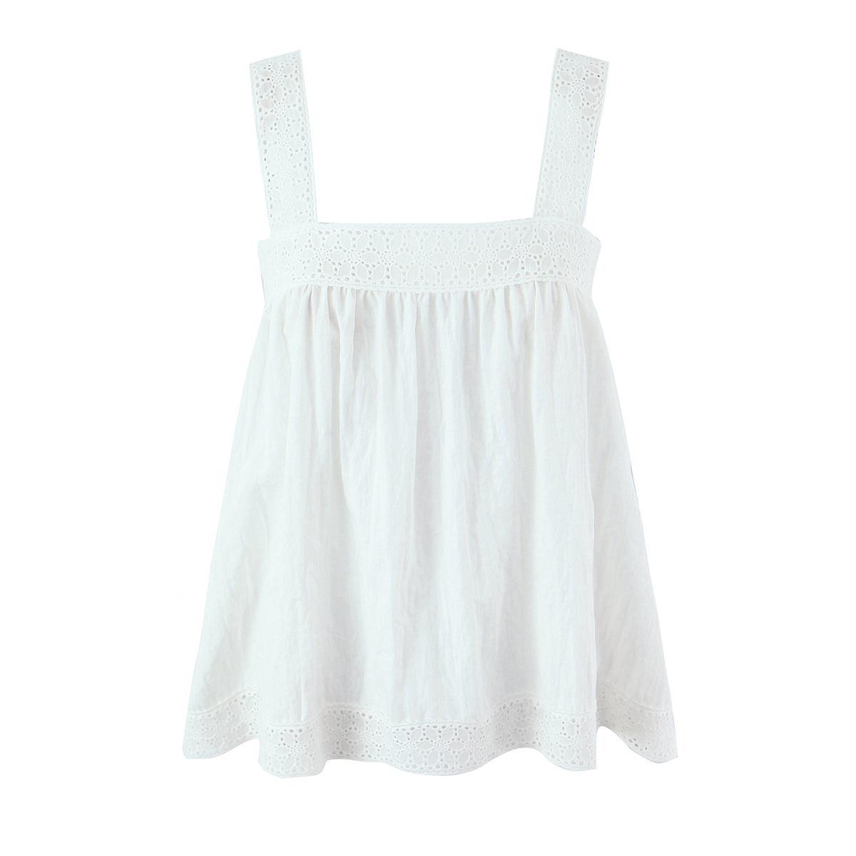 European and American Women s Lace Camisole & Casual Pants - Lazy Style Vacation Fashion S