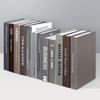 Minimalist Faux Book Decor for Living Room Display