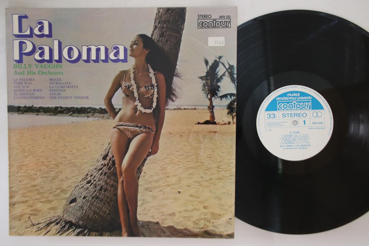 

LP Record BILLY VAUGHN - La Paloma 2870322 CONTOUR UK Jazz Used
