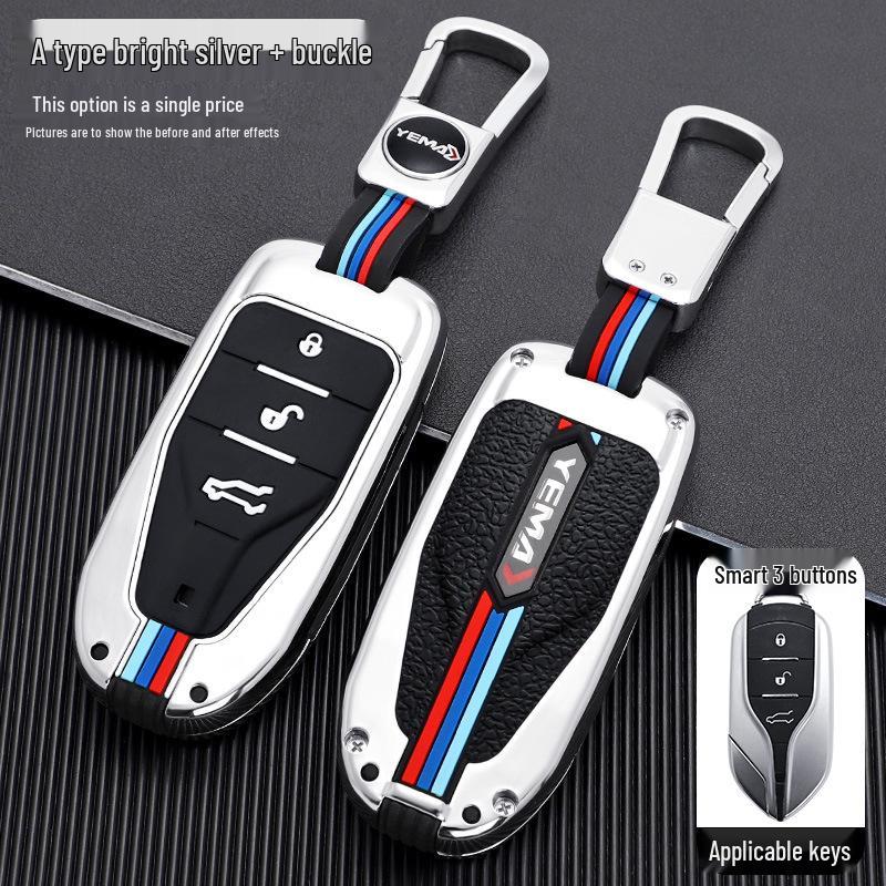 Pouzdro na klíče Mustang T70/T80: Prémiový kovový ochranný kryt pro muže