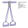 Separable Pedal Ankle Puller Resistance Band with Handle Elastic Yoga Sit-up Pull Rope Men Women Pedal Tensioner Exerciser Workout Equipment