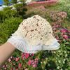 Hats For Women In All Seasons, Handmade Cotton Hats, Small And Fresh Lace Fisherman Hats, Korean Version, Versatile Sun Hat