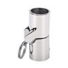 Boat Pipe Connector 25mm Stainless Steel Folding Swivel Coupling Tube Pipe Connector with Lock Pin for Yachts Speedboats
