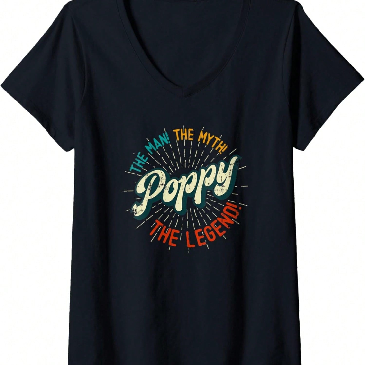 Wounisexs Detective Spy Investigator Private Detective Investigation V-Neck T-Shirt S разноцветный